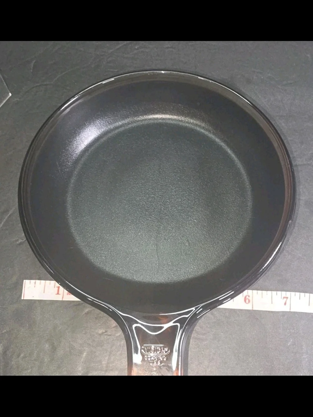 Vintage 1990s Corning Visions Amber 7